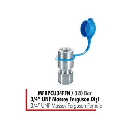 MFBPCU34FFN / 320 Bar 3/4” UNF Massey Ferguson Dişi resmi